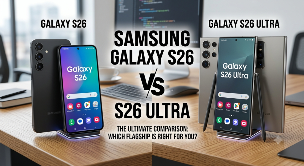 Samsung Galaxy S26 vs S26 Ultra: Price, Specs & Full Comparison