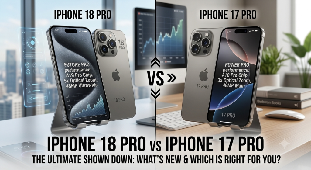 iPhone 18 Pro vs 17 Pro in India: Full Comparison